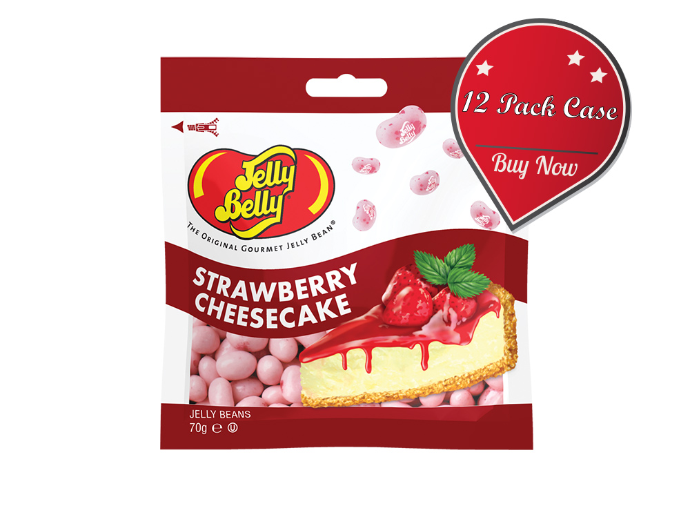 Jelly Belly Strawberry Cheesecake 70g Multipack offer