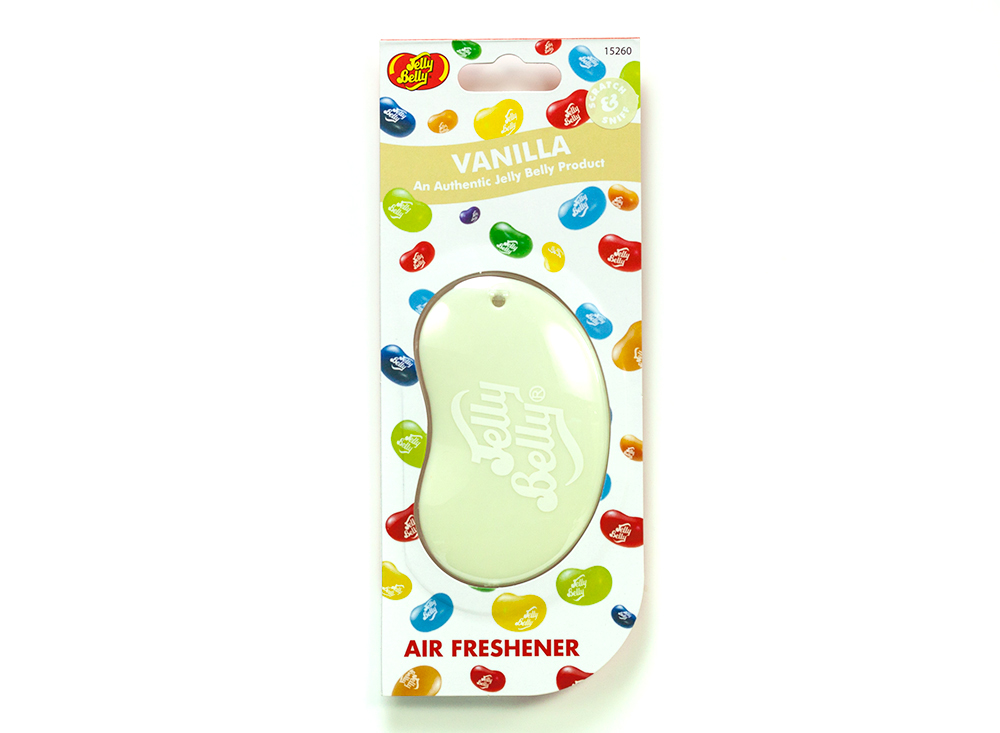 Jelly Belly Vanilla car air freshener